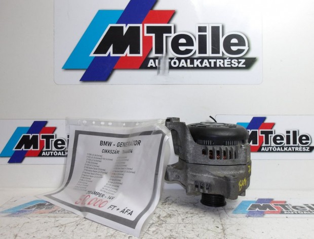 [GYRI BONTOTT] BMW - GENERTOR - 210 A - 14V - 1-ES ; 2-ES ; 3-AS ;